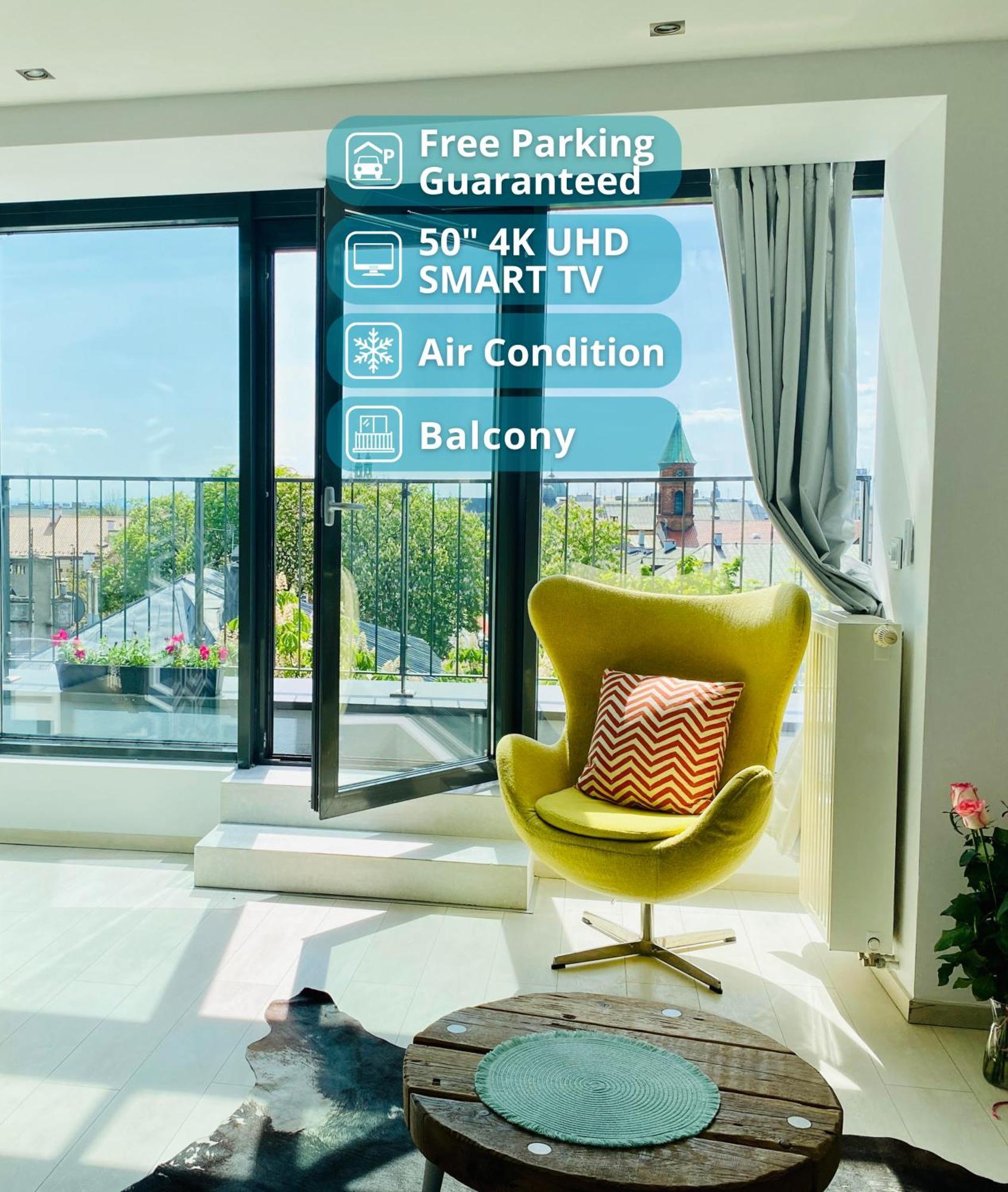 Angel Mint Apartment - Free Parking - Balcony Krasków Εξωτερικό φωτογραφία